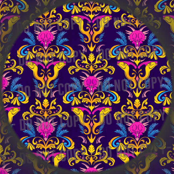 Dino Damask - 3