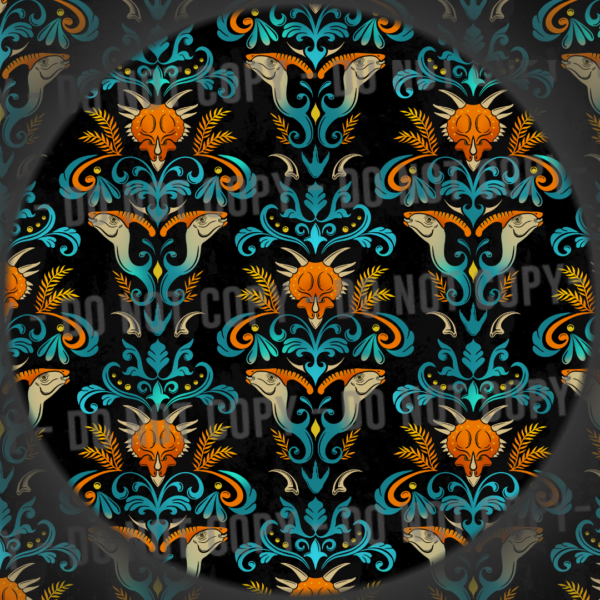 Dino Damask - 4