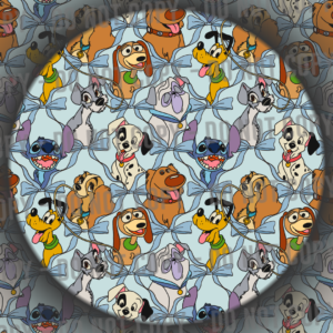 Dogs - Blue Bows