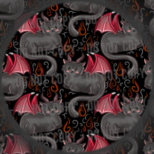Dragon Cat - Black