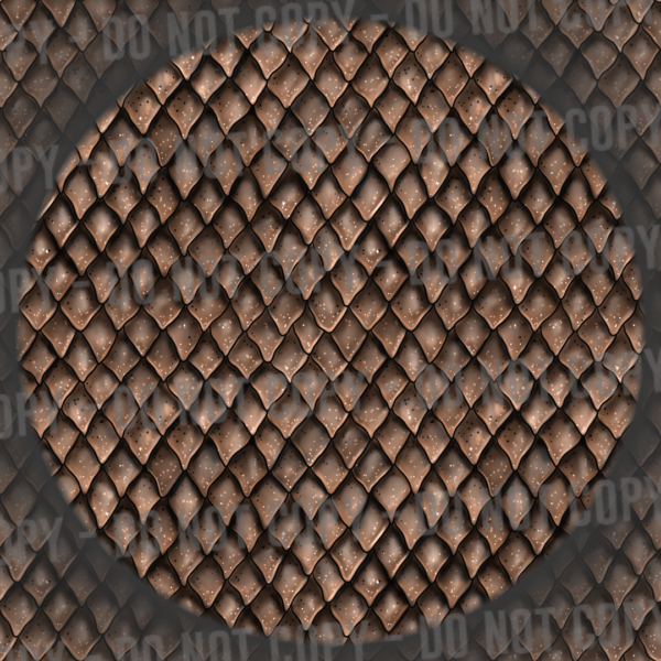 Dragon Scales - Brown
