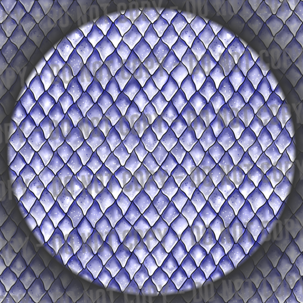 Dragon Scales - Lavender Blue