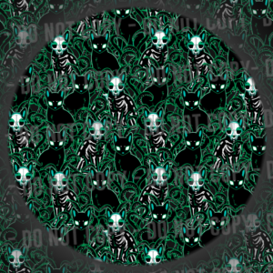 Eldritch Cats - Green