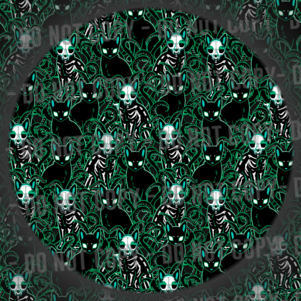 Eldritch Cats - Green