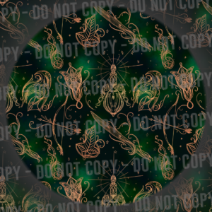 Elf - Gold & Green