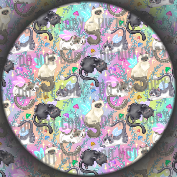 Fairy Cats - Pastel Rainbow
