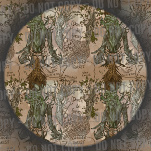 Fangorn Forest Map - Parchment