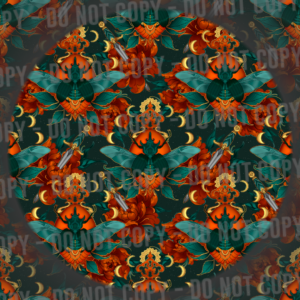 Floral Beetle Tattoo
