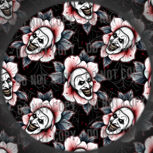 Floral Clown - Black