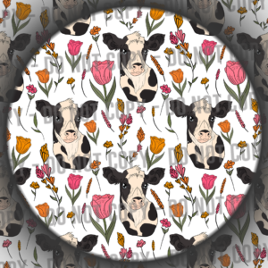 Floral Cows