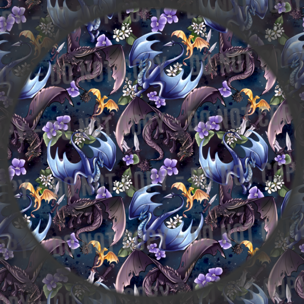 Floral Dragons