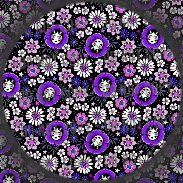Floral Faces - 3