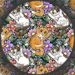 Floral Kittens - 2