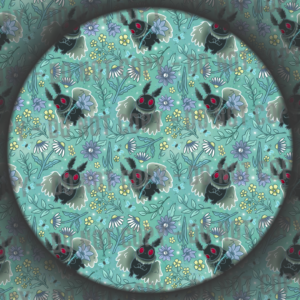 Floral Mothman - Green