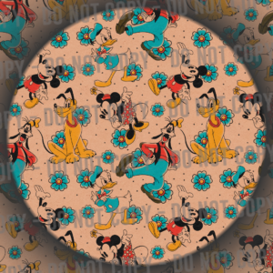 Floral Mouse & Friends