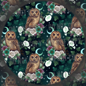 Floral Owl - 1