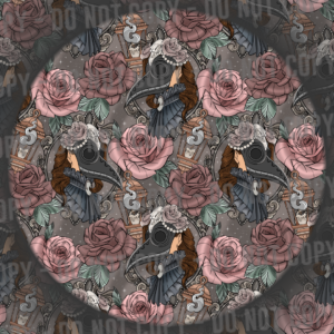 Floral Plague Mask