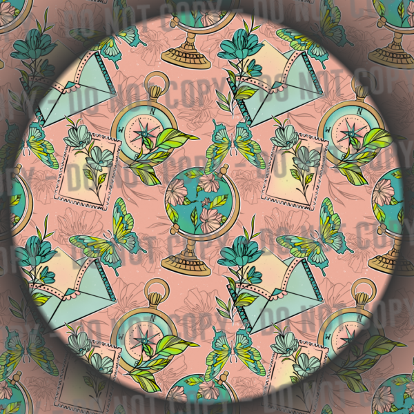 Floral Travels - Pink