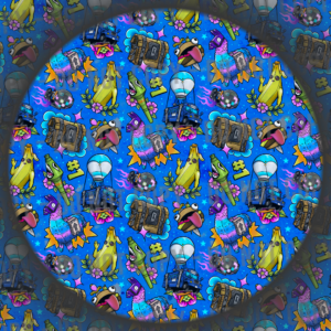 Fort Tattoos - Dark Blue