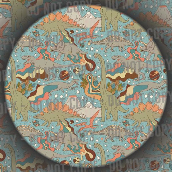 Funky Dinosaur - Blue