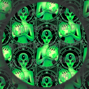 Galaxy - Green