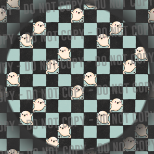 Ghost Checks - Black & Blue