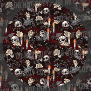 Gothic Bats - Red