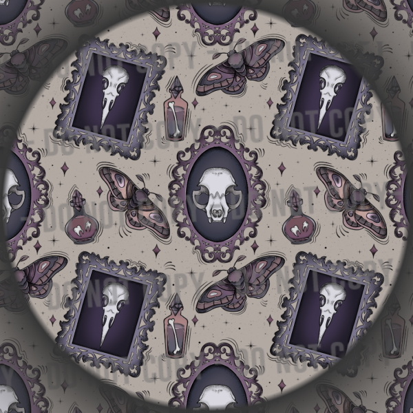 Gothic Skull Frames - Light