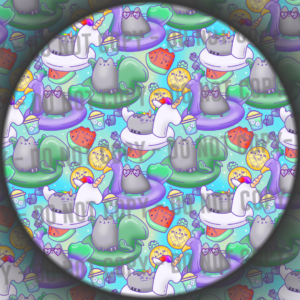 Grey Summer Cat - 2