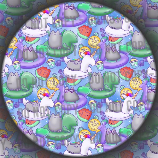 Grey Summer Cat - 3