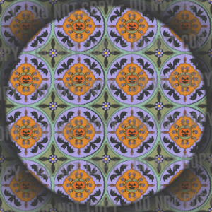 Halloween Circles - Light