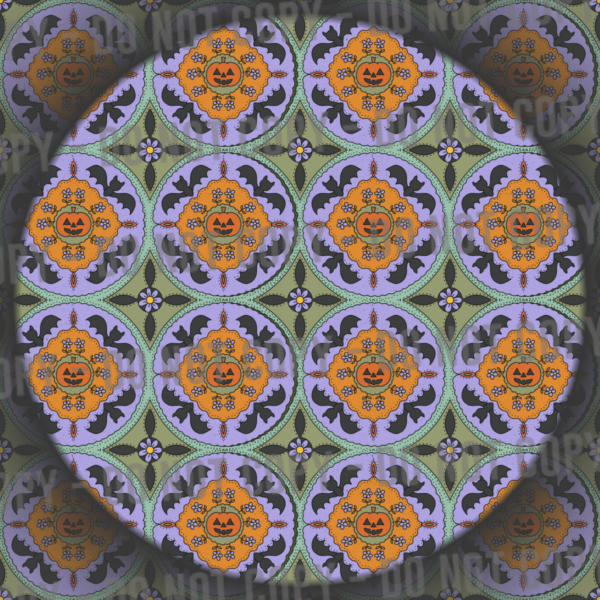 Halloween Circles - Light