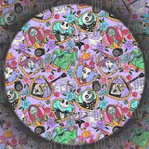 Halloween Town Hearts - Purple