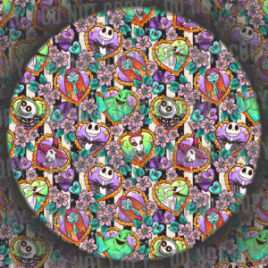 Halloween Town Hearts - Stripes