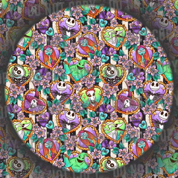 Halloween Town Hearts - Stripes