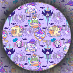 Kitty & Friends Tattoos - Purple