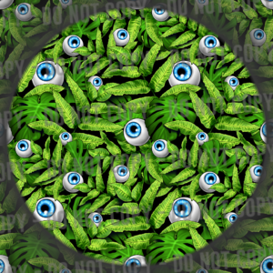 Leafy Eyes - Green