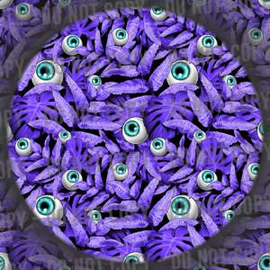 Leafy Eyes - Purple