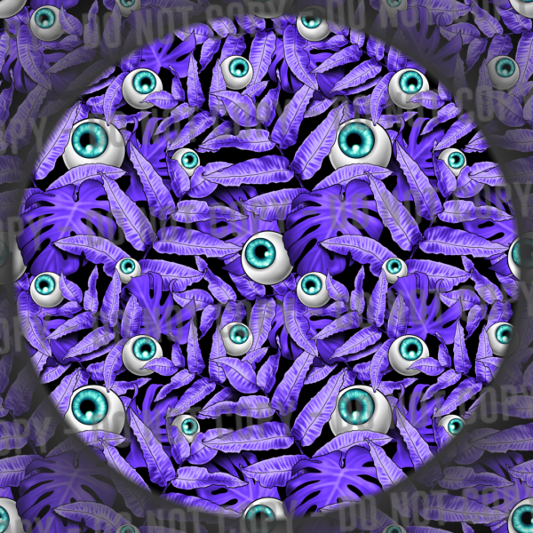 Leafy Eyes - Purple