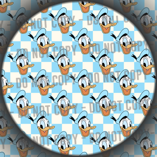 Light Blue Duck Checks