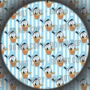 Light Blue Duck Stripes