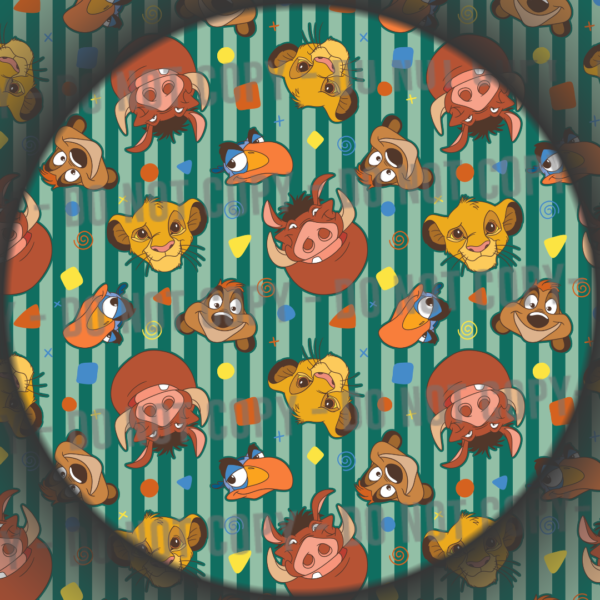 Lion & Friends - Stripes