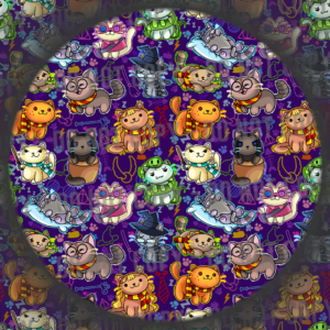 Magic Cats - Purple