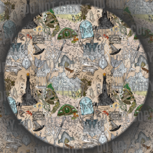 Map Mashup - Parchment