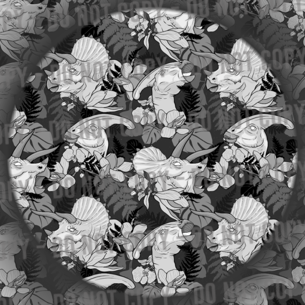 Mesozoic Magnolias - Grey