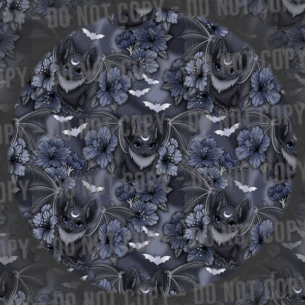 Midnight Moon Bats - Blue
