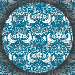 Moon Cat - Blue