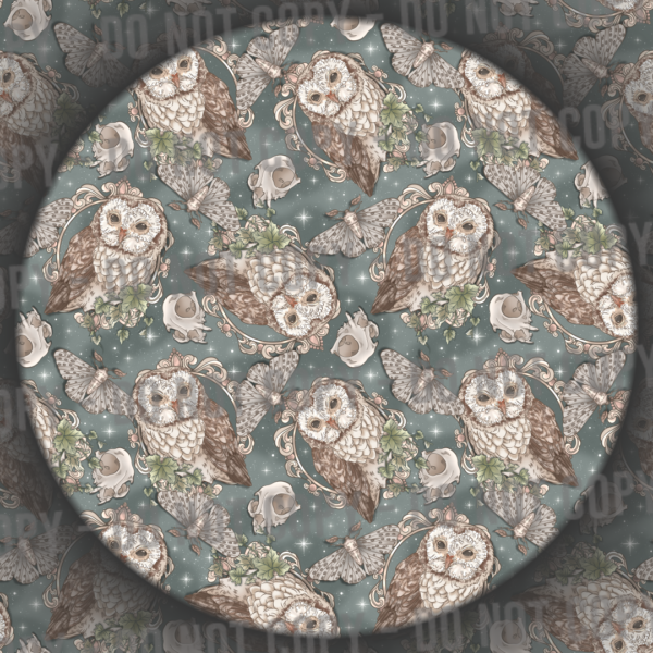 Moths, Skulls & Owls - 1