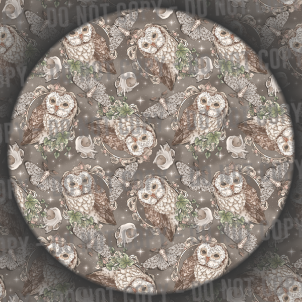 Moths, Skulls & Owls - 2