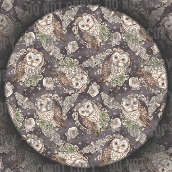 Moths, Skulls & Owls - 3